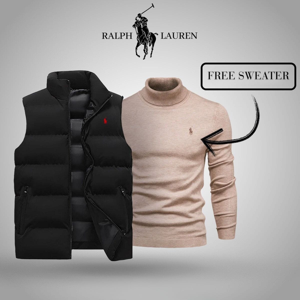 R&L Vest + Exclusive Free Sweater (CLEARANCE)