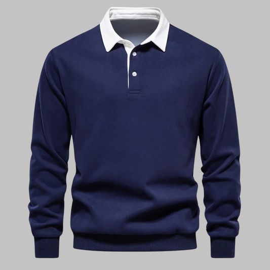 Andrew Collins Polo Sweater