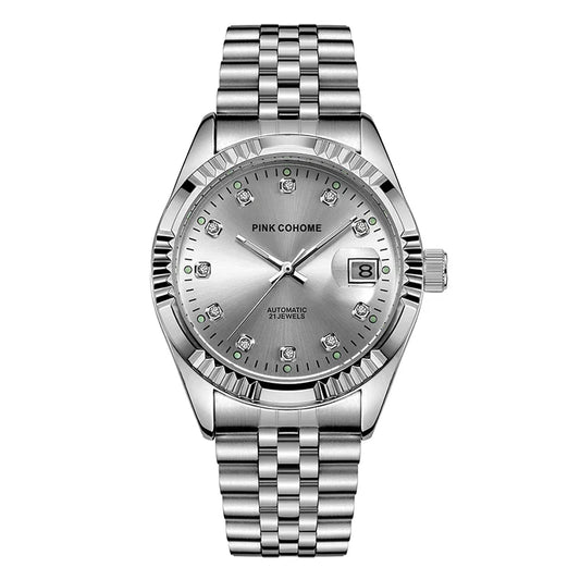 Watch Poedagar Pink Cohome Automatic 