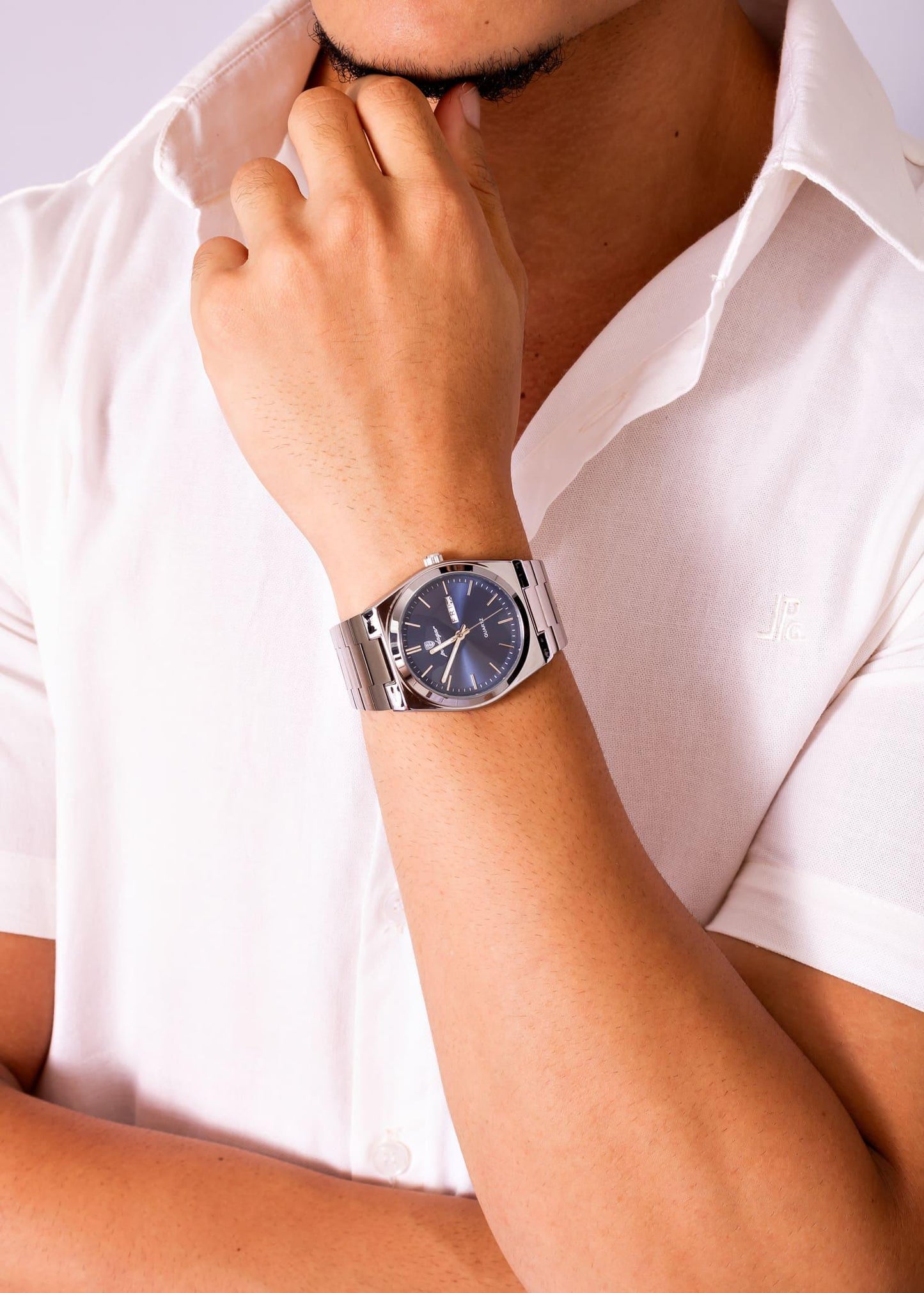 POEDAGAR Essenza 40mm Watch - Water Resistant | stainless steel