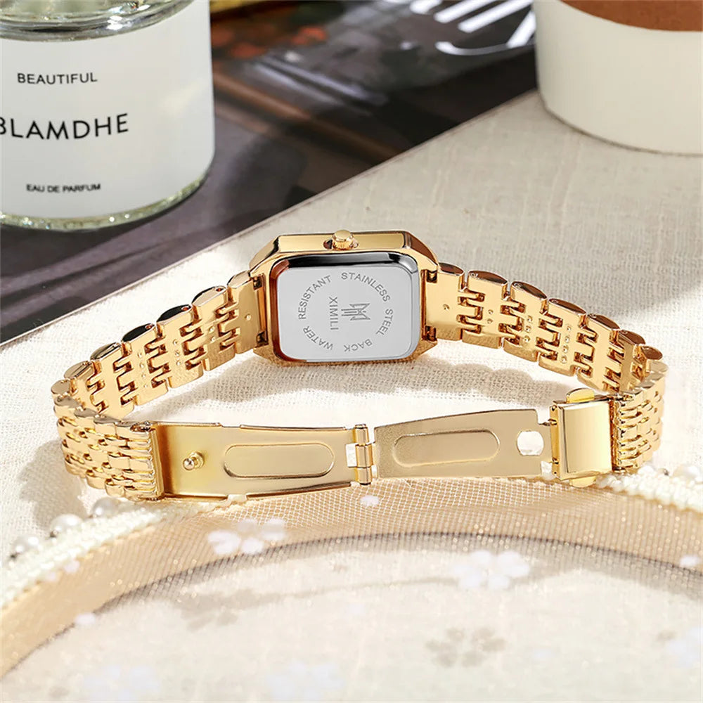 Lightweight Stainless Steel Watch for Women 