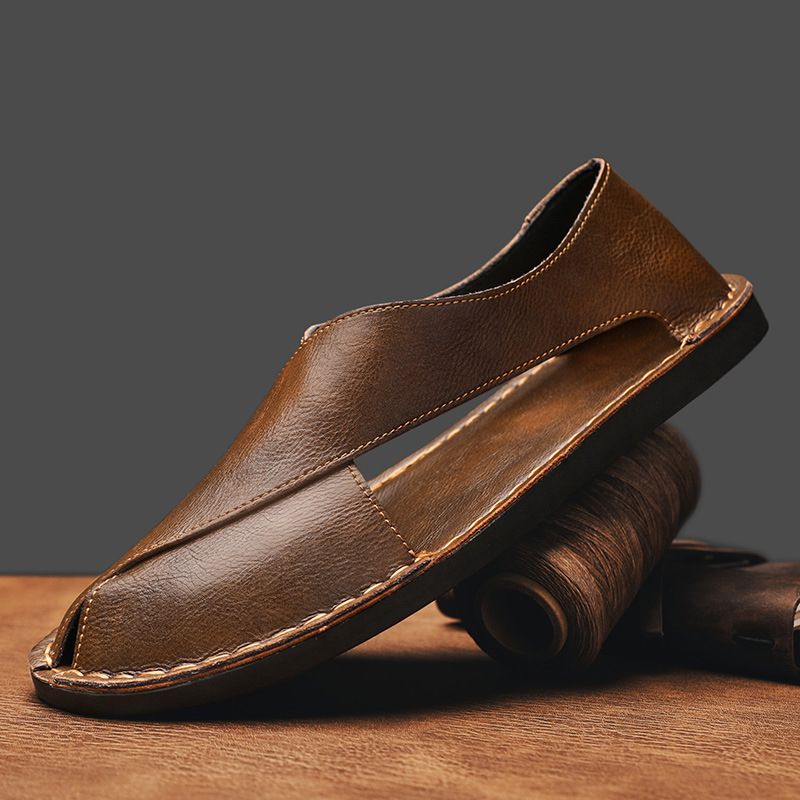 Navarro Leather Sandals