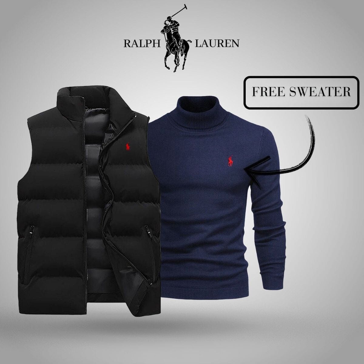 R&L Vest + Exclusive Free Sweater (CLEARANCE)