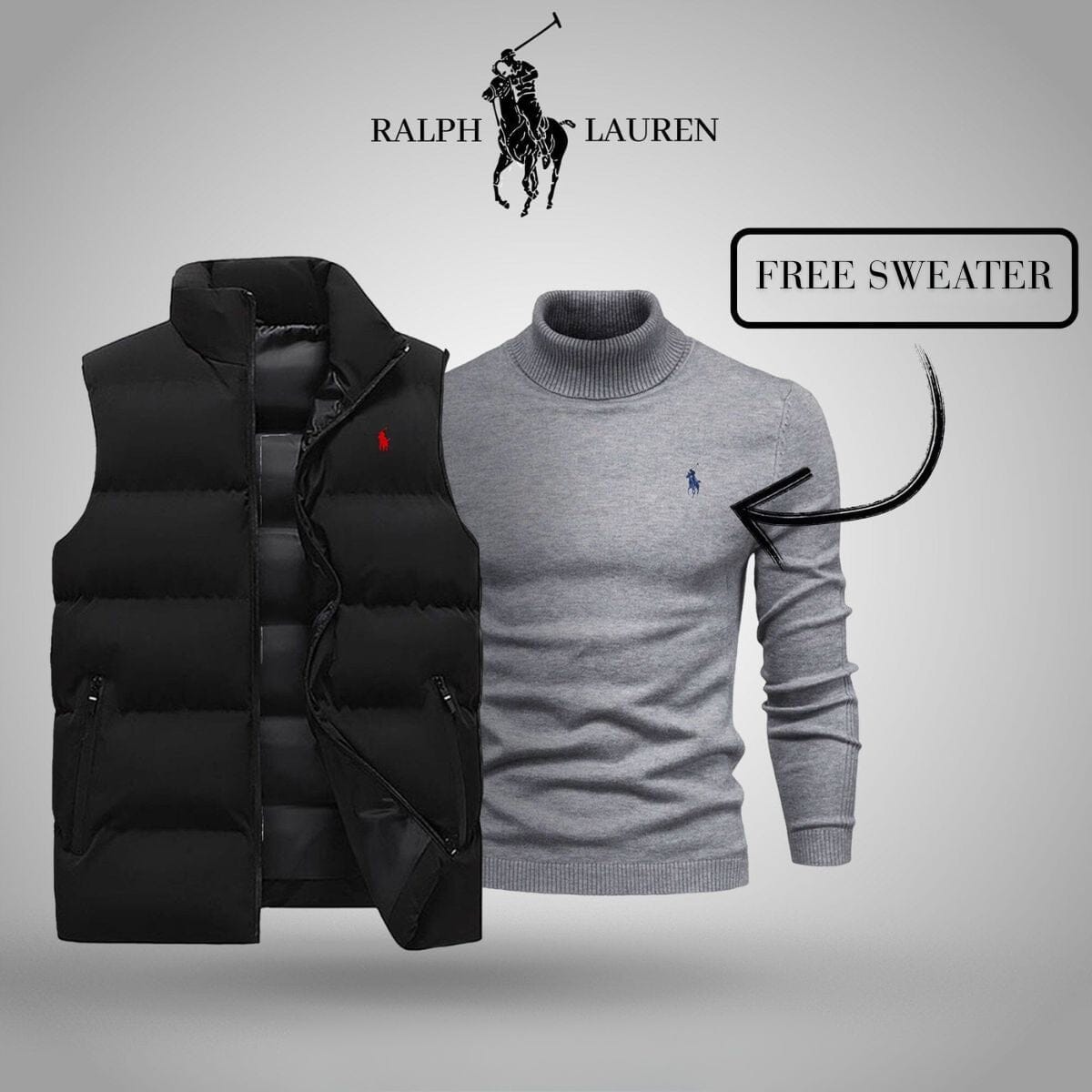 R&L Vest + Exclusive Free Sweater (CLEARANCE)