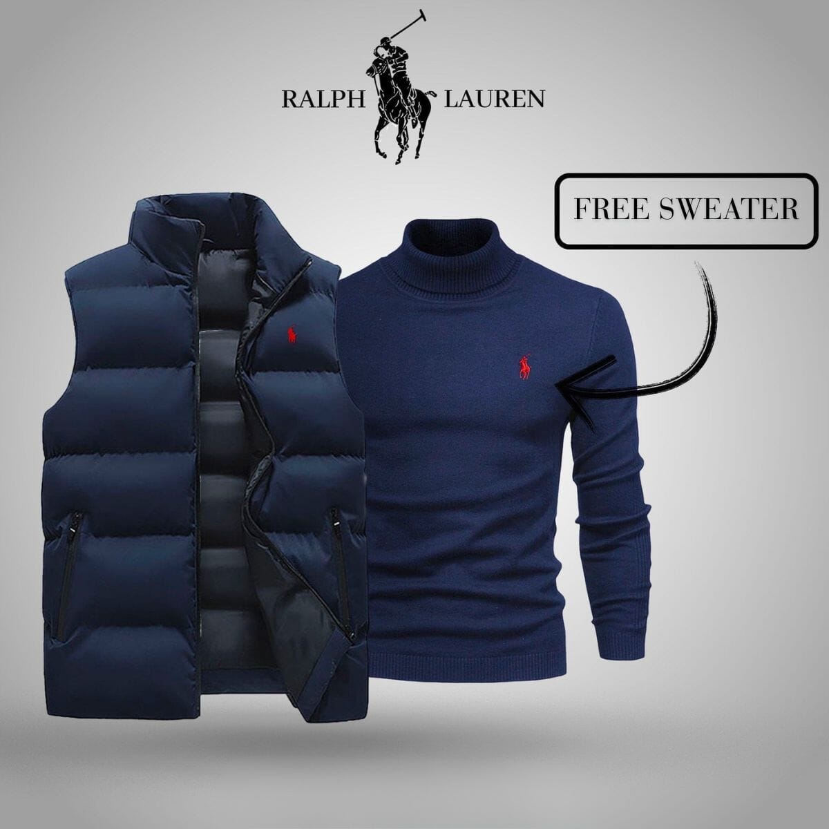 R&L Vest + Exclusive Free Sweater (CLEARANCE)
