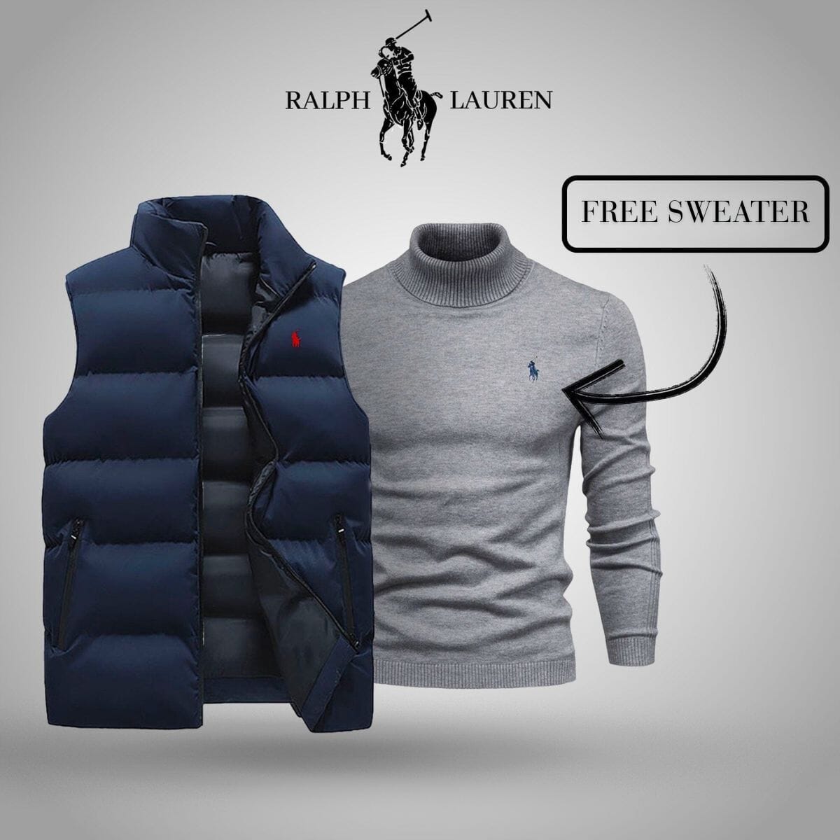 R&L Vest + Exclusive Free Sweater (CLEARANCE)
